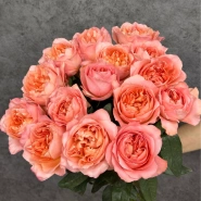 Букет из пиновидных роз &laquo;Dragonfly&raquo; 70 см